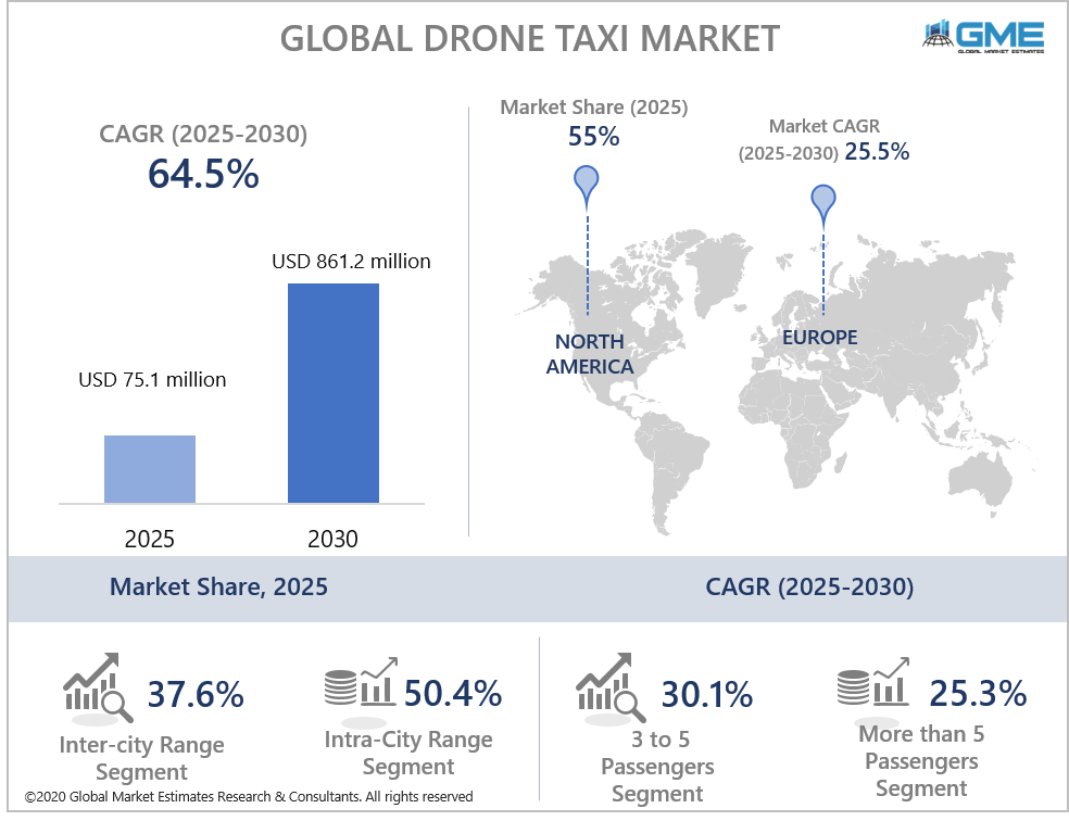 global drone taxi market report