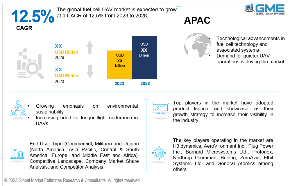 global fuel cell uav market 